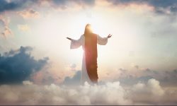 stock-photo-the-resurrected-jesus-christ-ascending-to-heaven-above-the-bright-light-sky-and-clouds-and-god-2259851371